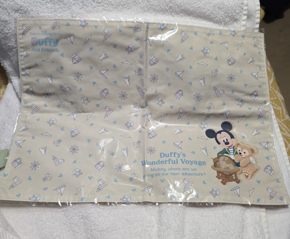 Tokyo DisneySea Duffy and Friends Duffy’s Wonderful Voyage Placemat